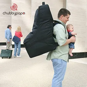2018 बच्चे के उत्पादों के लिए गेट जाँच कार सीट यात्रा बैग हवाई यात्रा बच्चे कार सीट यात्रा बैग के साथ समायोज्य बैग पट्टा