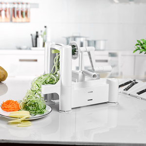 Chất Lượng Cao Veggie Thực Phẩm Rau Zucchini Khoai Tây Xoắn Ốc Cutter - Product Image 3