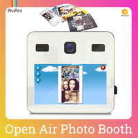 Kiosque Cabine Photo de Mariage Tout-en-un du Fournisseur Chinois avec Logiciel Selfie Instagram, Imprimante et Appareil Photo