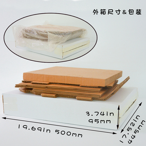 Marque-chat jouets couches forme ondulée gratter carton artisanat-ic-0018 chat grattoir maisons boîte - Product Image 2