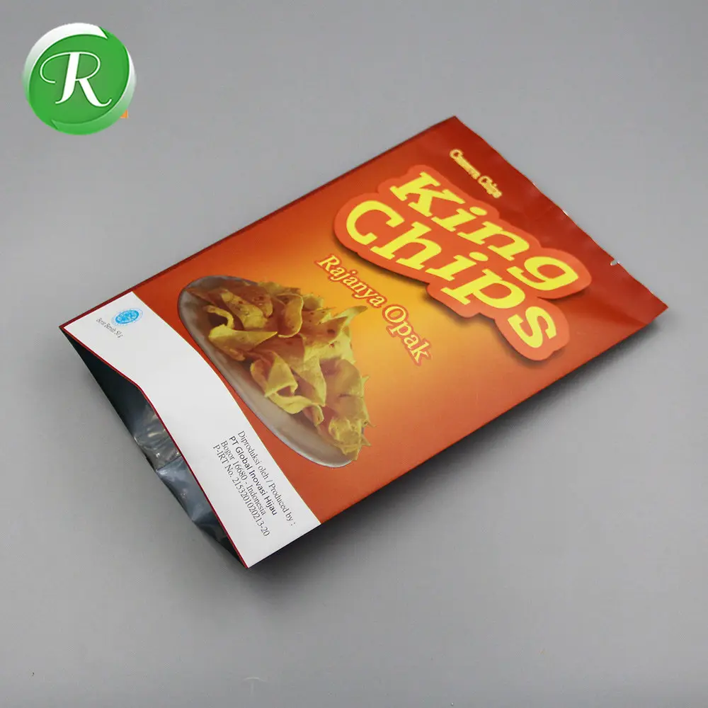 De sellado de calor rey chips paquete/Chips de mandioca bolsa de embalaje