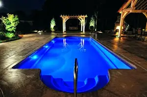 Spot lumineux led RGB pour piscine encastrable, ampoule E27, E26, ac 120v, 36W, 10 pièces