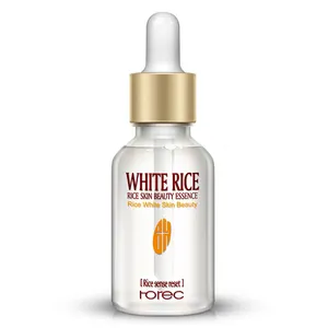 Großhandel reis weiß serum-Rorec Hautpflege feuchtigkeit spendende Essenz Anti-Aging-Akne Behandlung weißes Reiss erum