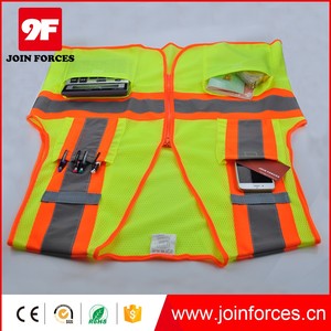 Gilet <span class=keywords><strong>di</strong></span> <span class=keywords><strong>Sicurezza</strong></span> Riflettente 9F Senza Maniche 100% Poliestere per <span class=keywords><strong>Sicurezza</strong></span> Stradale e <span class=keywords><strong>sul</strong></span> <span class=keywords><strong>Lavoro</strong></span> - Product Image 4