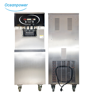 3 Hương Vị Xuất Sữa Chua Đông Lạnh mềm phục vụ Ice Cream Máy Bán Hàng Tự Động Oceanpower OP138CS - Product Image 3