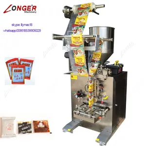 Factory Price Automatic Oyster Sauce Filling Tomato Paste Sachet Packaging Shea Butter Packing Machine