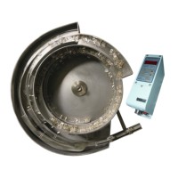 Feuille d'aluminium mince feuille de cuivre coupleur de flocon tranche de tole lame 3 broches plaque d'alimentation rotative vibrante