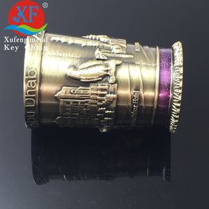 प्राचीन कस्टम डिजाइन जस्ता धातु शॉट ग्लास डाई कास्टिंग तकनीक पर्यटक स्मृति चिन्ह के लिए उत्कीर्णन के साथ - Product Image 6