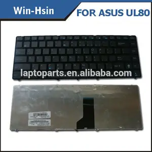 Ordenador portátil teclado para ASUS ul80, Original nueva SP diseño teclado en el mercado