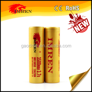 Imren 18650 power cell, color dorado, 3500 mah 30a con buen precio - Product Image 6