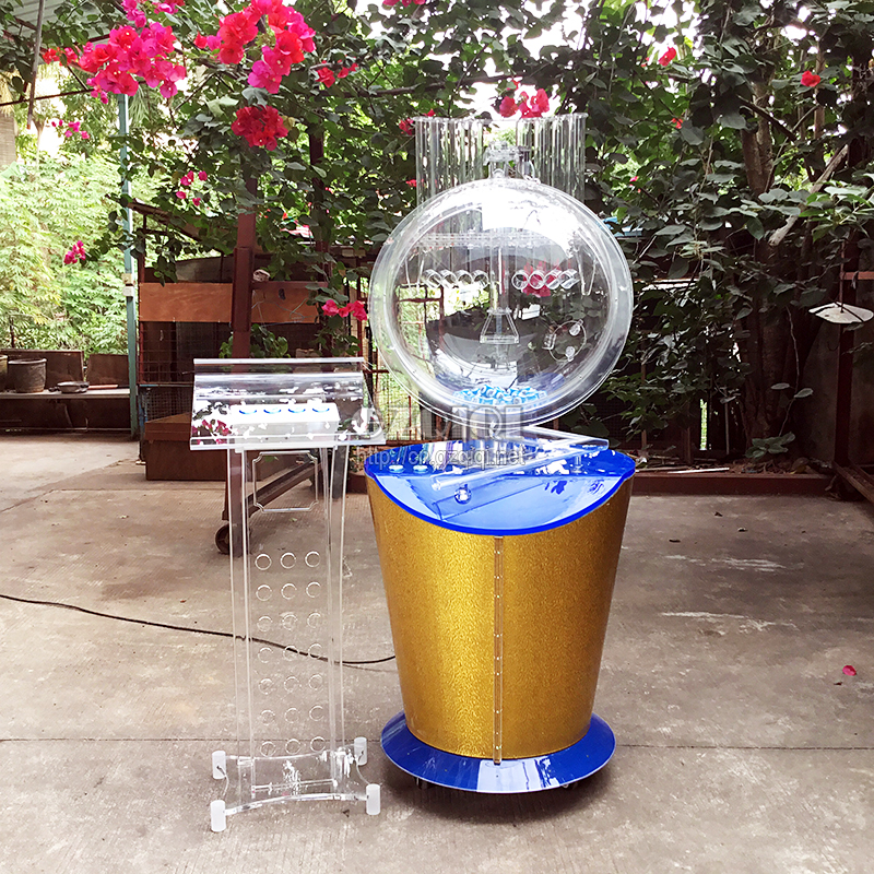 Fashion high quality blowing ball bingo machine for sale