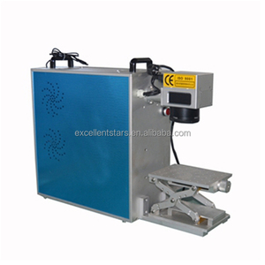 CNC máquina de <span class=keywords><strong>marcado</strong></span> láser de fibra portátil con refrigeración por aire 10 W 110*110mm - Product Image 2