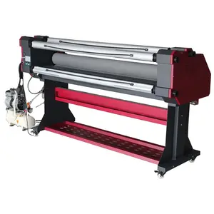 160cm Adhesive PVC post banner Hot cold Laminating machine