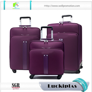 Ligero de nylon suave 4 unids spinner luggage set/maleta de rodillos - Product Image 2