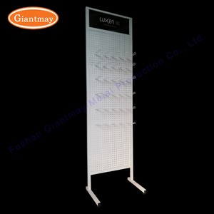 Kim loại đứng miễn phí giá rẻ móc treo sàn đứng Pegboard phụ kiện hiển thị giá cho cửa hàng bán lẻ cửa hàng - Product Image 2