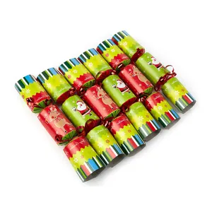 XINYA Party Bon Bons Custom Kids Eco Friendly Paper Luxury Christmas Cracker Snap