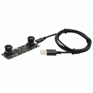 Módulo de Cámara USB ELP con Doble Lente y Vista Panorámica de 180 Grados, Cámara Web Estéreo 1920x1080 OTG UVC 3D <span class=keywords><strong>VR</strong></span> para Windows y Linux - Product Image 5