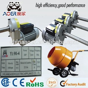 2hp <span class=keywords><strong>condensateur</strong></span> exécuter une- asynchrone triphasé moteur électrique avec la puissance de malaxeur à béton - Product Image 6