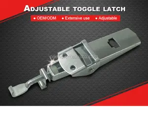 Toggle Lock Spring Loaded Toggle Latch Adjustable Latch Hardware Box Fasteners Woodworking Tools