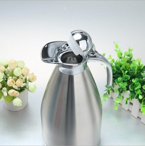 Carpe de service <span class=keywords><strong>à</strong></span> café thermique <span class=keywords><strong>à</strong></span> Double paroi, 1.5 l, en acier inoxydable, bouilloire d'<span class=keywords><strong>eau</strong></span> chaude isolante sous vide - Product Image 2