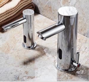 <span class=keywords><strong>Grifo</strong></span> de lavabo automático moderno con <span class=keywords><strong>sensor</strong></span> sin contacto, monomando, con válvula de cerámica, montaje en cubierta - Product Image 1
