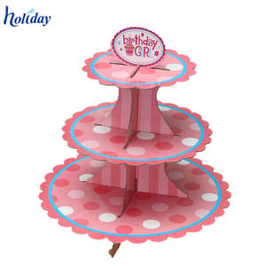 Werbeartikel Fabrik Beste Verkauf Karton Cupcake Ständer - Product Image 3