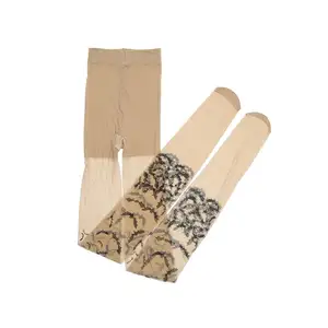 OEM Servizio Ghette Delle Donne 2020 Stampa Digitale Nero Pipistrello paisley del tatuaggio stampato calza - Product Image 1