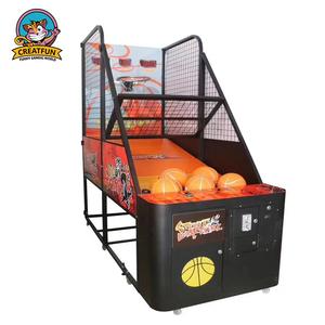 Trò chơi tập thể dục bóng rổ Đồng tiền hoạt động điện tử Arcade trò chơi bóng rổ máy để bán - Product Image 4