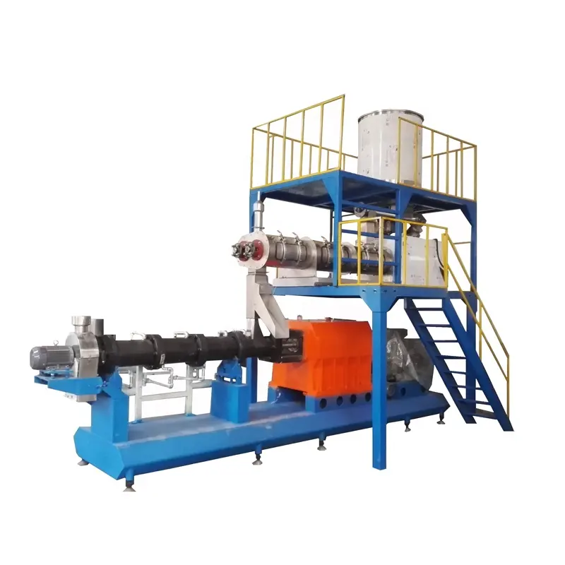 Widely Used Floating Food Extruder Fish Pellet Making Machine Processing Line