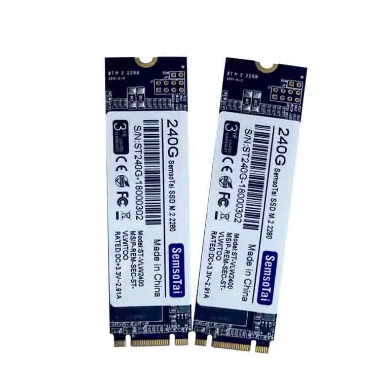 China manufacturer ssd 128gb/240gb/480gb/960gb PC NVMe M.2 SATA MLC Internal Solid State Drive