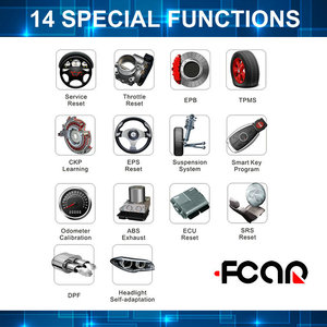 24v camión, Los coches de gasolina 12v, diagnósis de OBD, Fcar F3-G escánear automáticamente - Product Image 4