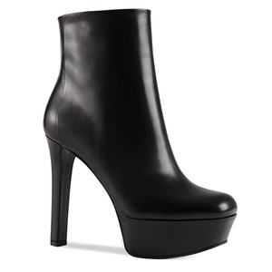 Stivaletti <span class=keywords><strong>Neri</strong></span> con Plateau e Tacco Alto da <span class=keywords><strong>Donna</strong></span> - Product Image 3