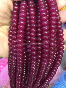 Bán Buôn Đồ trang sức hạt Strand <span class=keywords><strong>Ruby</strong></span> đá Bead giá <span class=keywords><strong>Ruby</strong></span> Loose đá quý hạt đối với trang sức làm - Product Image 3