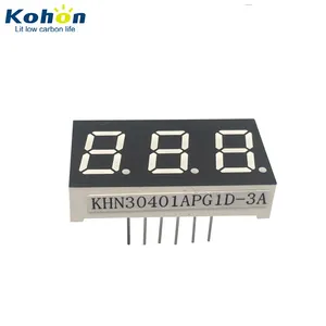 Cheap price and long span life common anode pure green color LED seven segment display