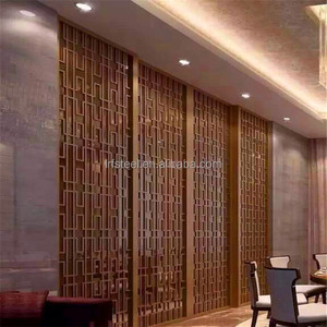 Modernes design Laser geschnitten partition screen panel <span class=keywords><strong>restaurant</strong></span> metall raumteiler - Product Image 2