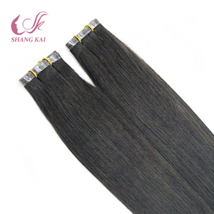 <span class=keywords><strong>Himan</strong></span>-extensiones de cabello humano Remy, trama plana sin costuras, doble estiramiento de fábrica - Product Image 2