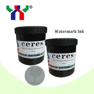 Print Area High Quality Offset Printing Watermark/Security Ink White Color 1kg/can