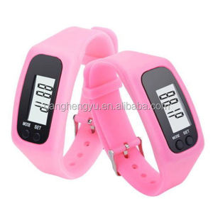 Thông minh 2D Silicone Wristband <span class=keywords><strong>Pedometer</strong></span> thể thao điện tử kỹ thuật số đồng hồ & Giải trí sản phẩm - Product Image 4