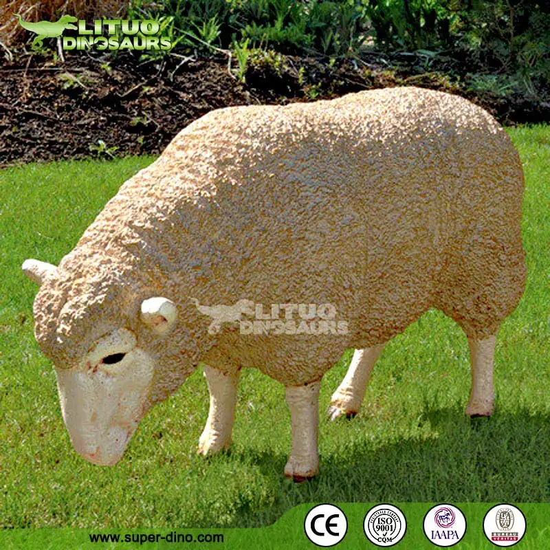 Moutons vie statues résine Taille