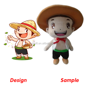 Accueilli Personnalisé Personnage de Dessin Animé Doux Jouet Poupée Oem Jouets En Peluche - Product Image 6