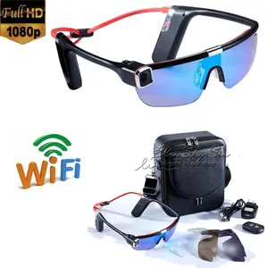 Wi-fi HD 1080 P F62 пульт дистанционного управления видеорегистратор спорт Handfree очки солнцезащитные очки камеры Тахограф