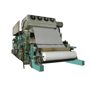 Hoge Kwaliteit Toiletpapier Papier Machine Roller Manilla Hennep Pulp Papier Servet Making Machine Automatische In India