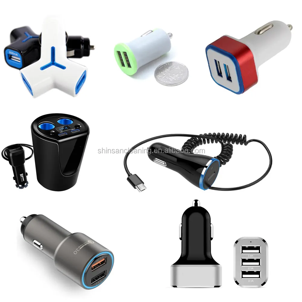 2017 new fast USB car charger adapter/car charger quick charge 3.0/USB car charger