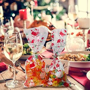 200 BOLSAS <span class=keywords><strong>DE</strong></span> REGALO 3X4 CON 200 LAZOS GIRATORIOS 4 "6 MEZCLAR COLORES BOLSAS <span class=keywords><strong>DE</strong></span> PLÁSTICO OPP para LOLLIPOP CANDY CAKE POP <span class=keywords><strong>CHOCOLA</strong></span> - Product Image 6