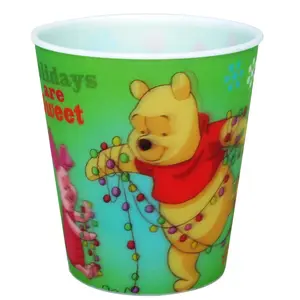 Изготовленный на заказ логотип 260 мл 3d линзовидные питьевой симпатичные пластиковые спортивные изготовленным на заказ логосом детские чашки для детей