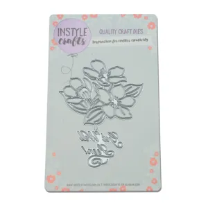 Flower Shaped Craft Cutting Dies For Scrapbooking Die Cut Card