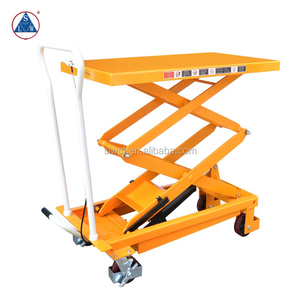150 kg Draagbare Hydraulische Schaarlift Trolley - Product Image 2