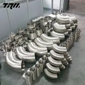 Titanium Bend/Siku Harga Gr2/TA1 Exhaust Titanium Tikungan 45 Derajat 90 Derajat 180 Derajat Titanium Siku