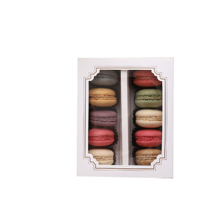 Hộp Đựng Bánh Donut <span class=keywords><strong>Mini</strong></span> Với Cửa Sổ Rõ Ràng Hộp Macaroon Trắng - Product Image 5