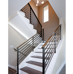 Hermosa <span class=keywords><strong>barandillas</strong></span> prefabricadas <span class=keywords><strong>de</strong></span> hierro forjado <span class=keywords><strong>para</strong></span> <span class=keywords><strong>escaleras</strong></span> interiores - Product Image 6
